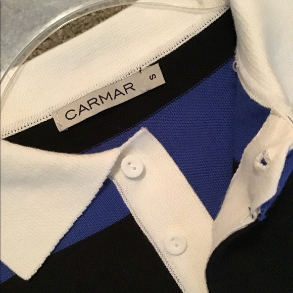 NWOT Carman Oversized Rugby Shirt/Dress S - Picture 3 of 7